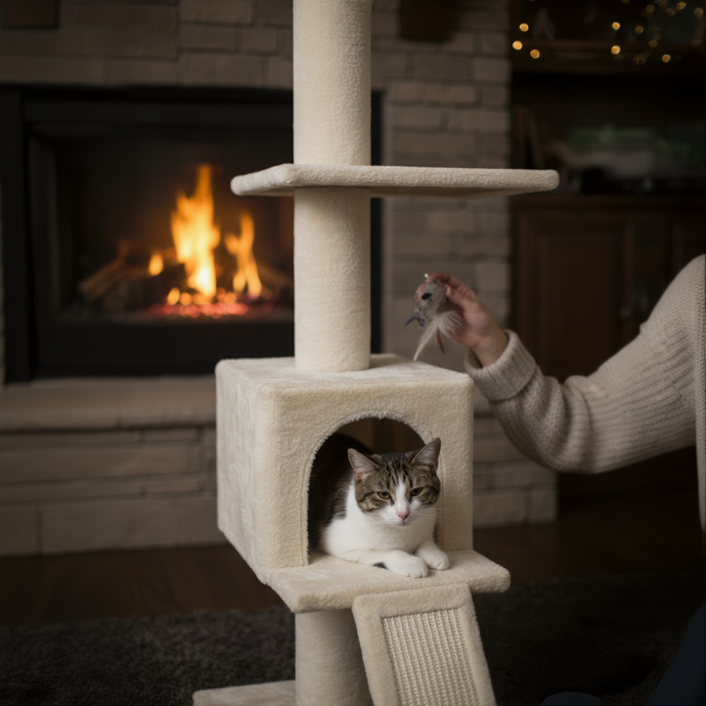 abre-a-chat-maine-coon-sol-plafond-274cm-arbre-panorama-xxl-beige-chat-qui-est-dans-la-niche