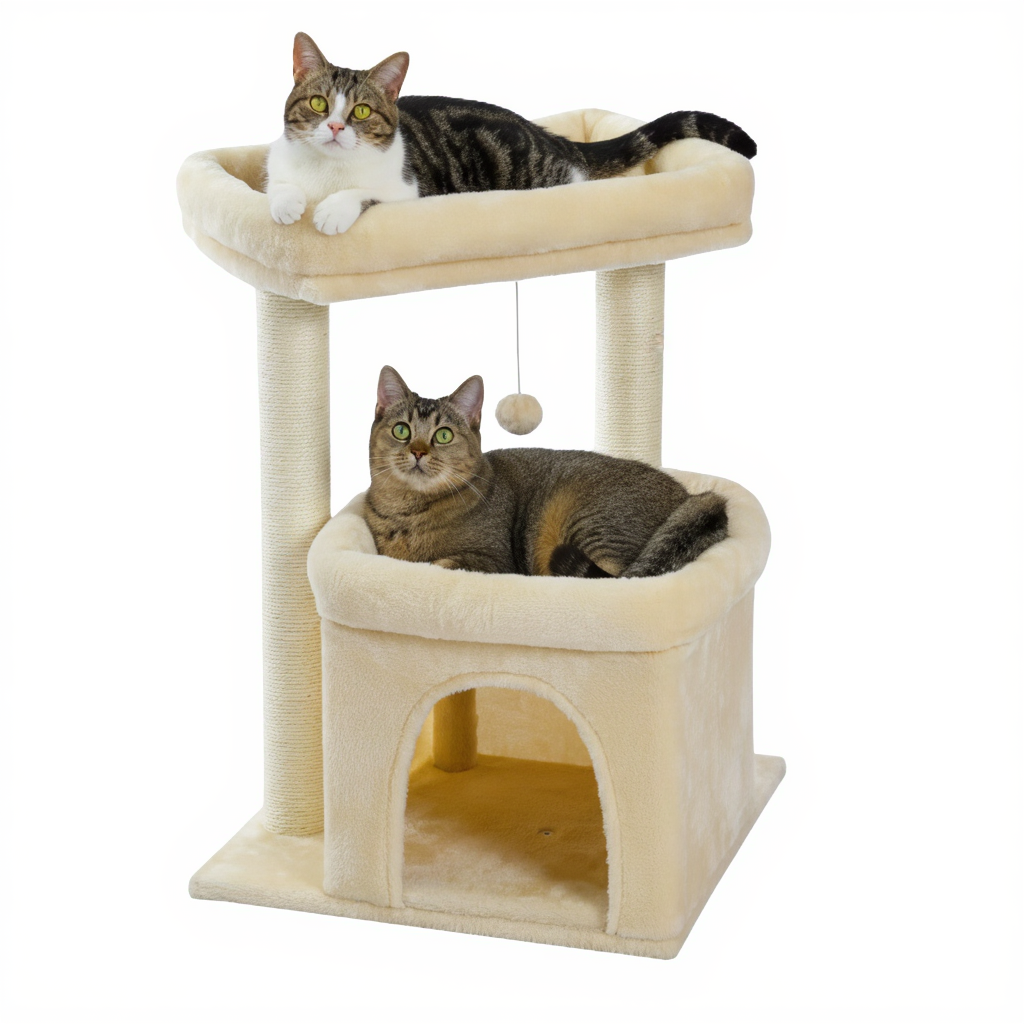 arbre-a-chat-design-59cm-beige