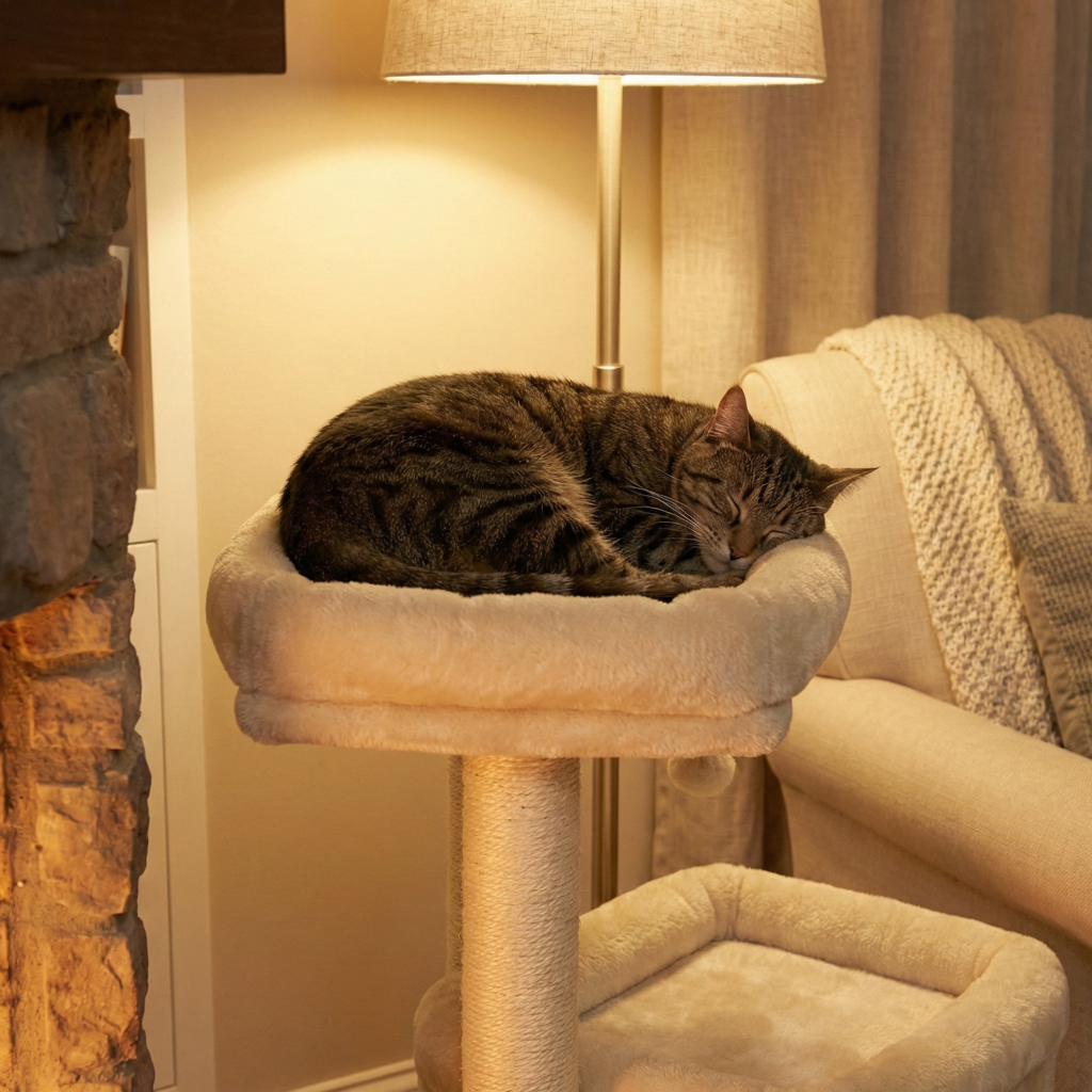 arbre-a-chat-design-59cm-chat-qui-dort
