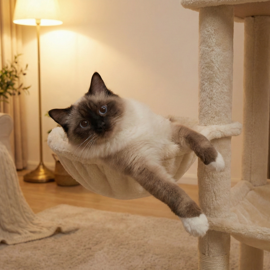 arbre-a-chat-maine-coon-175cm-lhotel-des-felins-xxl-avec-hamacs-chat-dans-le-hamac