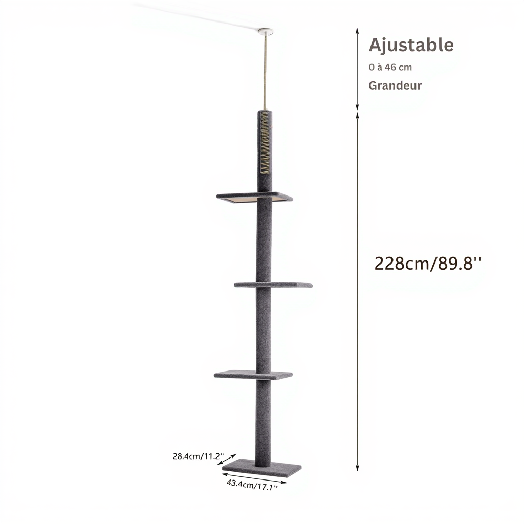 arbre-a-chat-maine-coon-sol-plafond-274cm-la-tour-telescopique-xxl-dimensions
