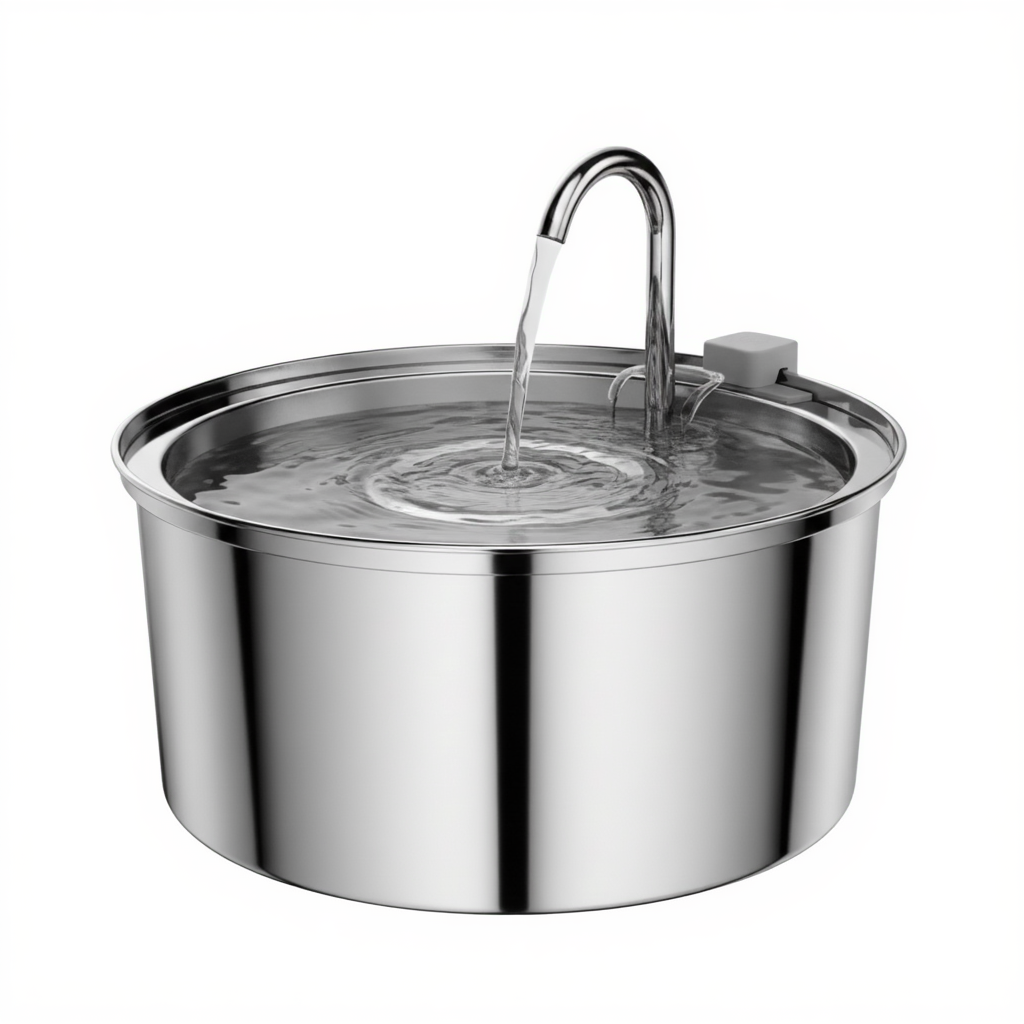 fontaine-a-eau-en-acier-inoxydable