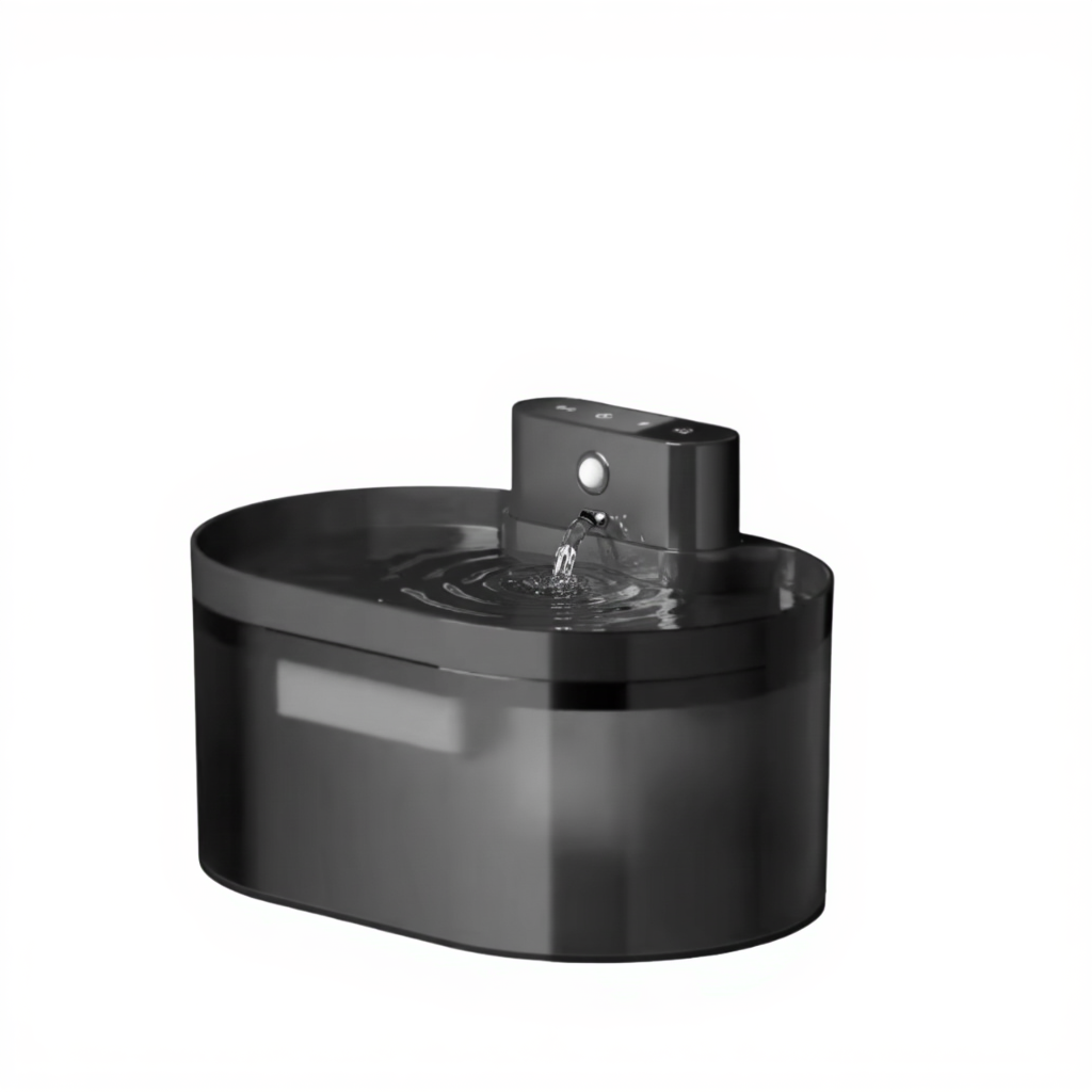fontaine-a-eau-pour-chat-ovale-noir-semi-transparent
